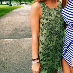 Forever 21 Green Shift Dress